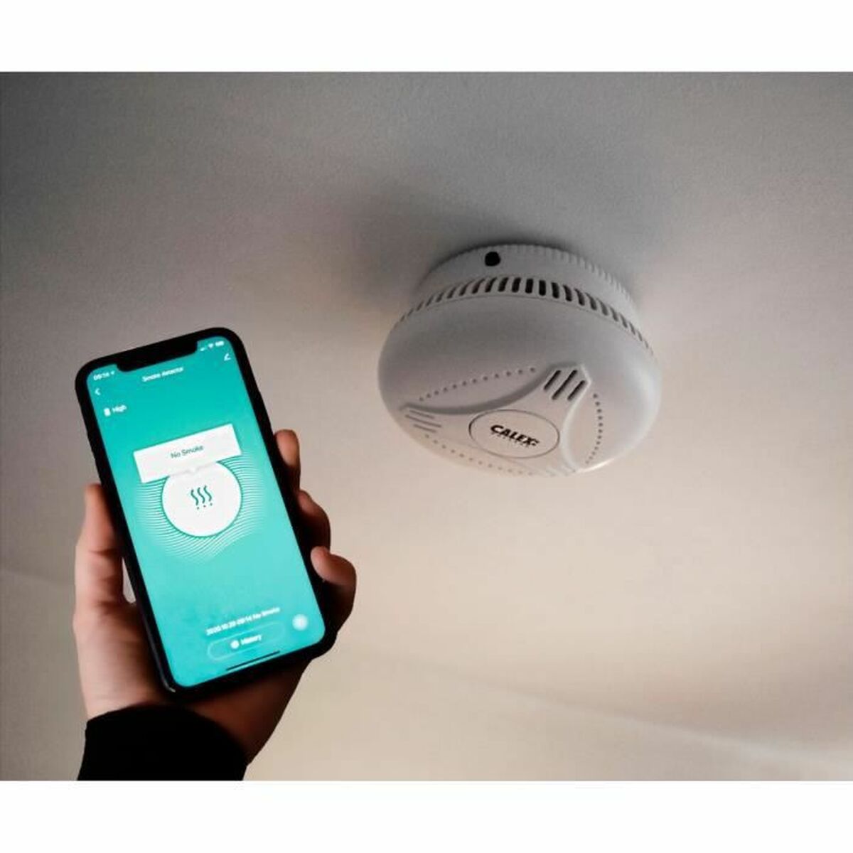 Detector de Humo Calex Wi-Fi 2.4 GHz 6 S7191234_5
