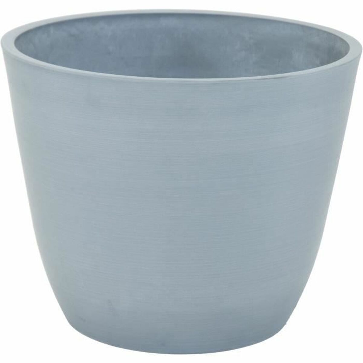 Maceta Mega Collections Ecostone Egg Gris Plástico Reciclado 41 x 33 cm 42 x 42 x 67 cm 1 S71012999_0