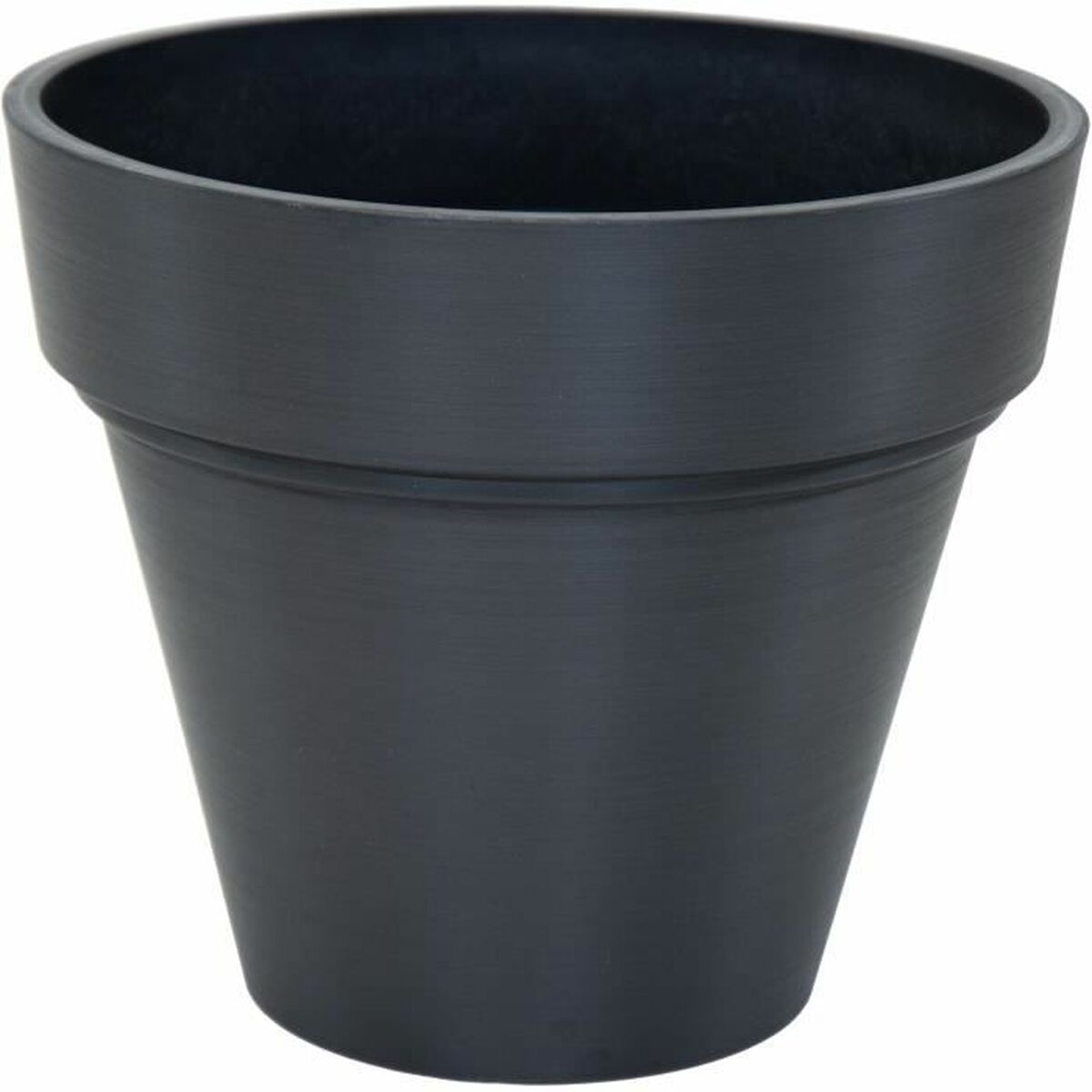 Maceta Mega Collections Ecostone Planter Negro noir Plástico Reciclado 55 x 51 cm 1 S71013016_0