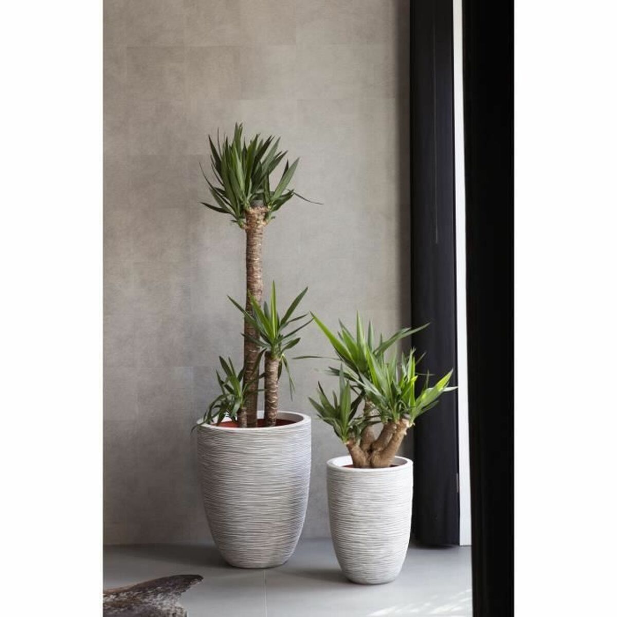 Macetero Capi Europe Marfil Plástico Redondo 2 S71008837_1