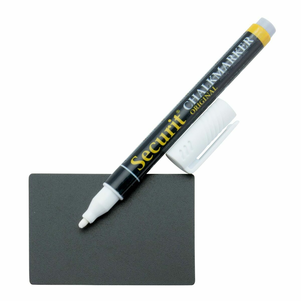 Pizarra Securit Con soporte Set 5,2 x 7,4 cm 20 Unidades Negro 3 S2229025_2