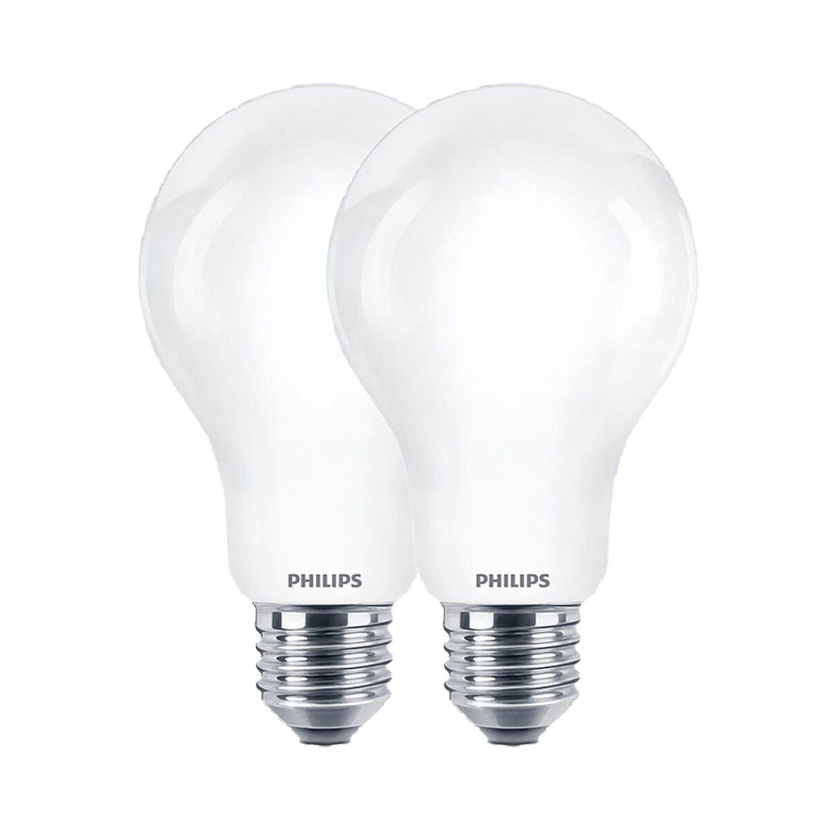 Bombilla LED Philips 100 W Blanco D A++ E27 2 Unidades (2700 K) 2 S7929241_1