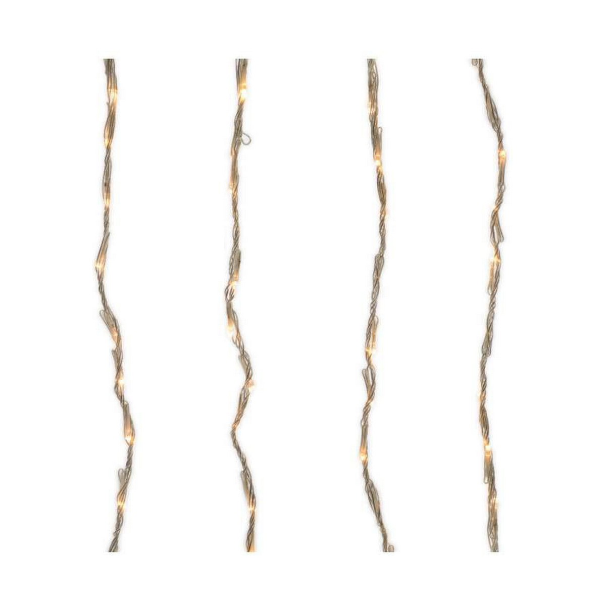 Cortina de Luces LED Lumineo Transparente 2 x 1 m 1 S7903771_0