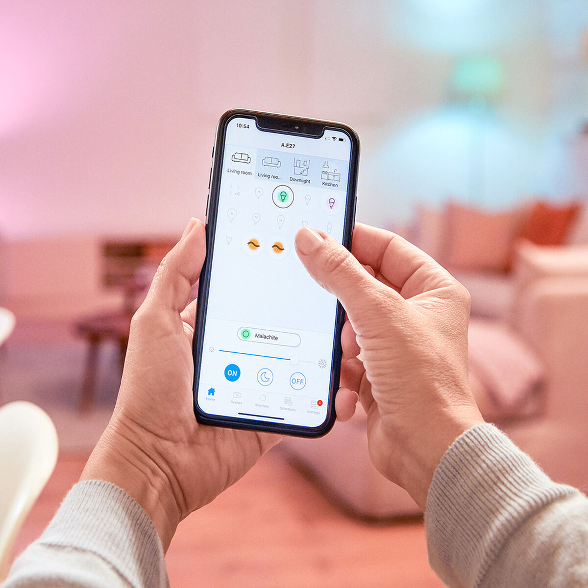 Bombilla LED Philips Wiz Standard Blanco F 8 W E27 806 lm (2700-6500 K) 6 S7913105_5