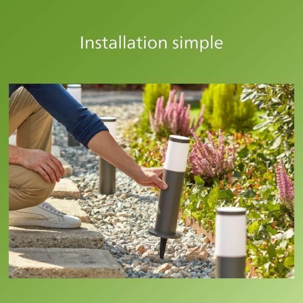 Lámpara Philips Gris 220-240 V Blanco Cálido 600 lm 5 S7198433_4