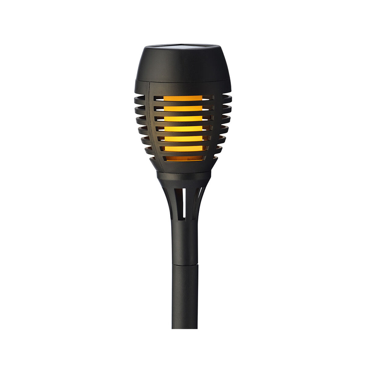 Antorcha de Jardín Lumineo Negro Plástico Solar 1 S7907737_0