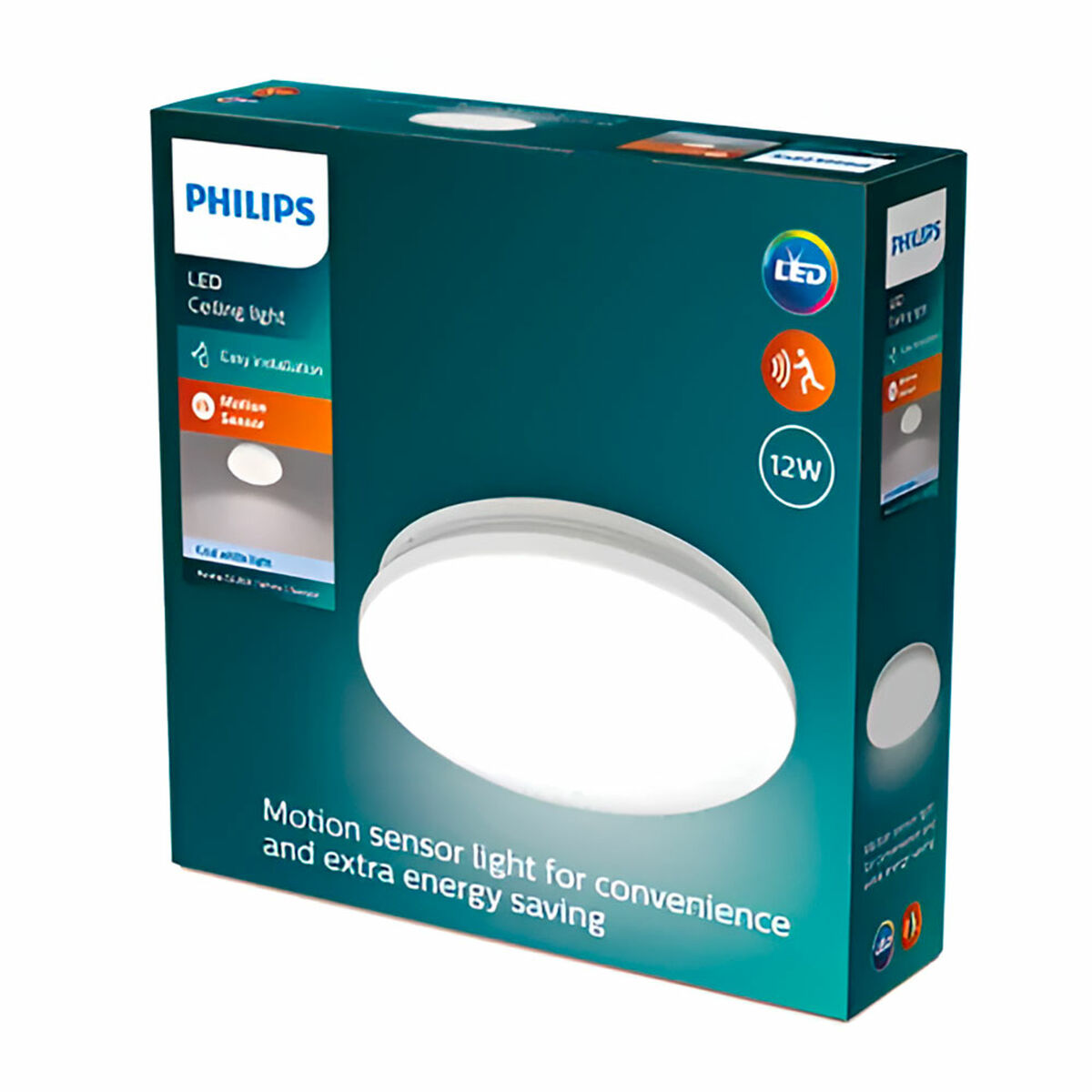 Plafón LED Philips acuna 12 W Ø 24,5 cm Blanco Metal (4000 K) 2 S7928649_1
