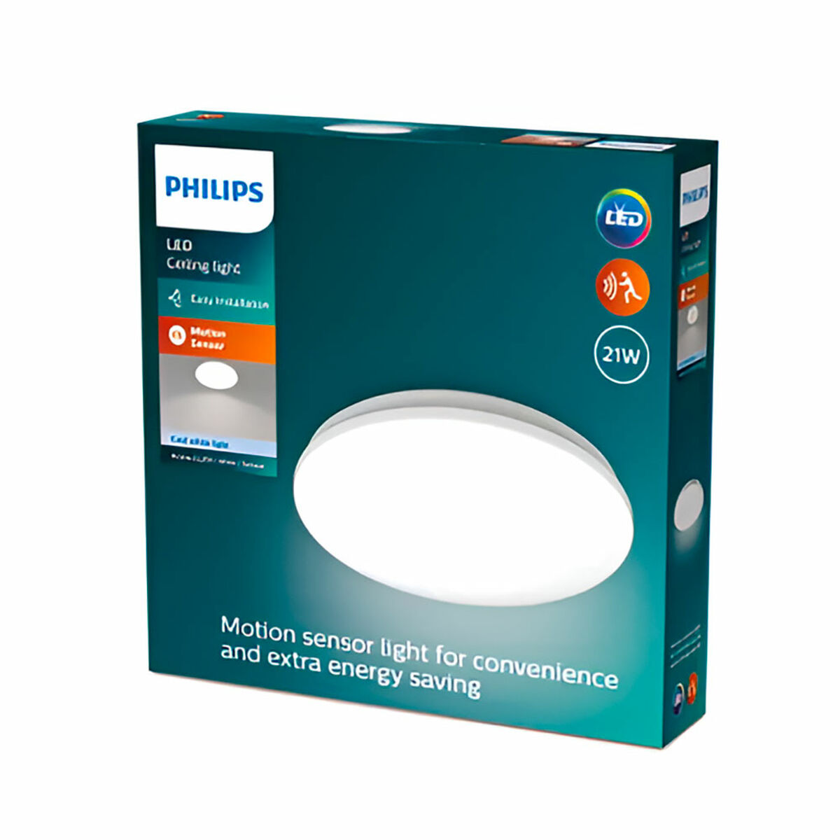 Plafón LED Philips acuna 21W Blanco Metal (4000 K) 2 S7928650_1