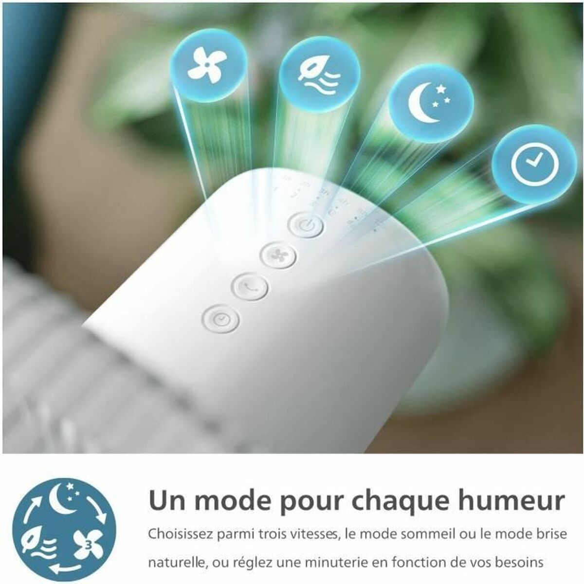 Ventilador de Pie Philips CX2550/00 Blanco 50 W 4 S71019100_3