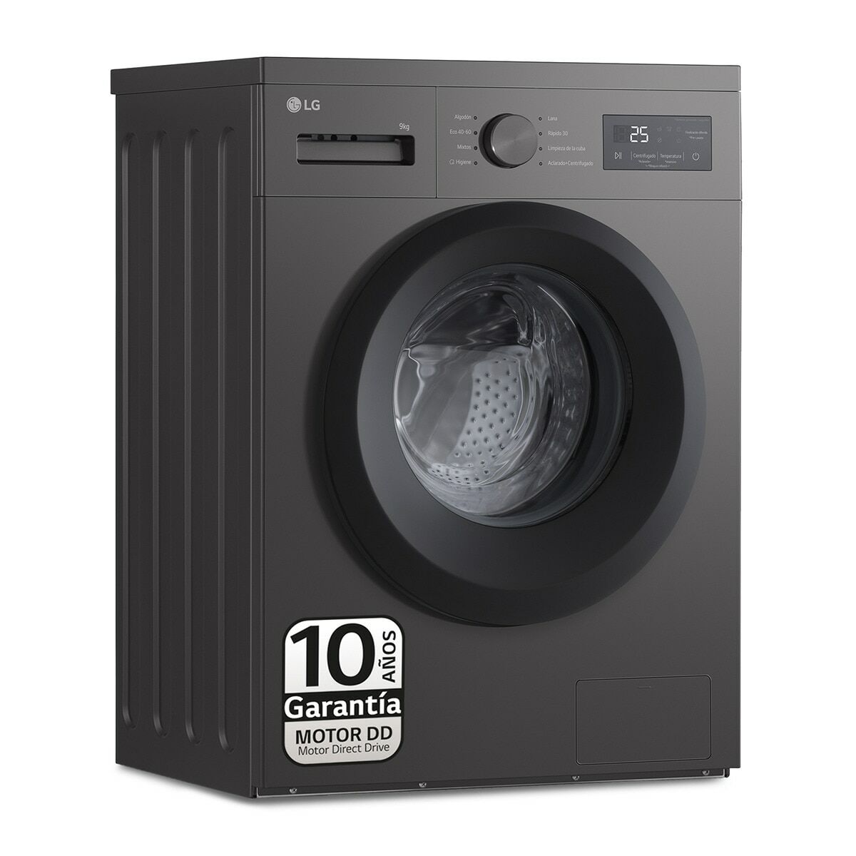 Lavadora LG F4A1009NDK 1400 rpm 9 kg Negro 1 S0461491_0