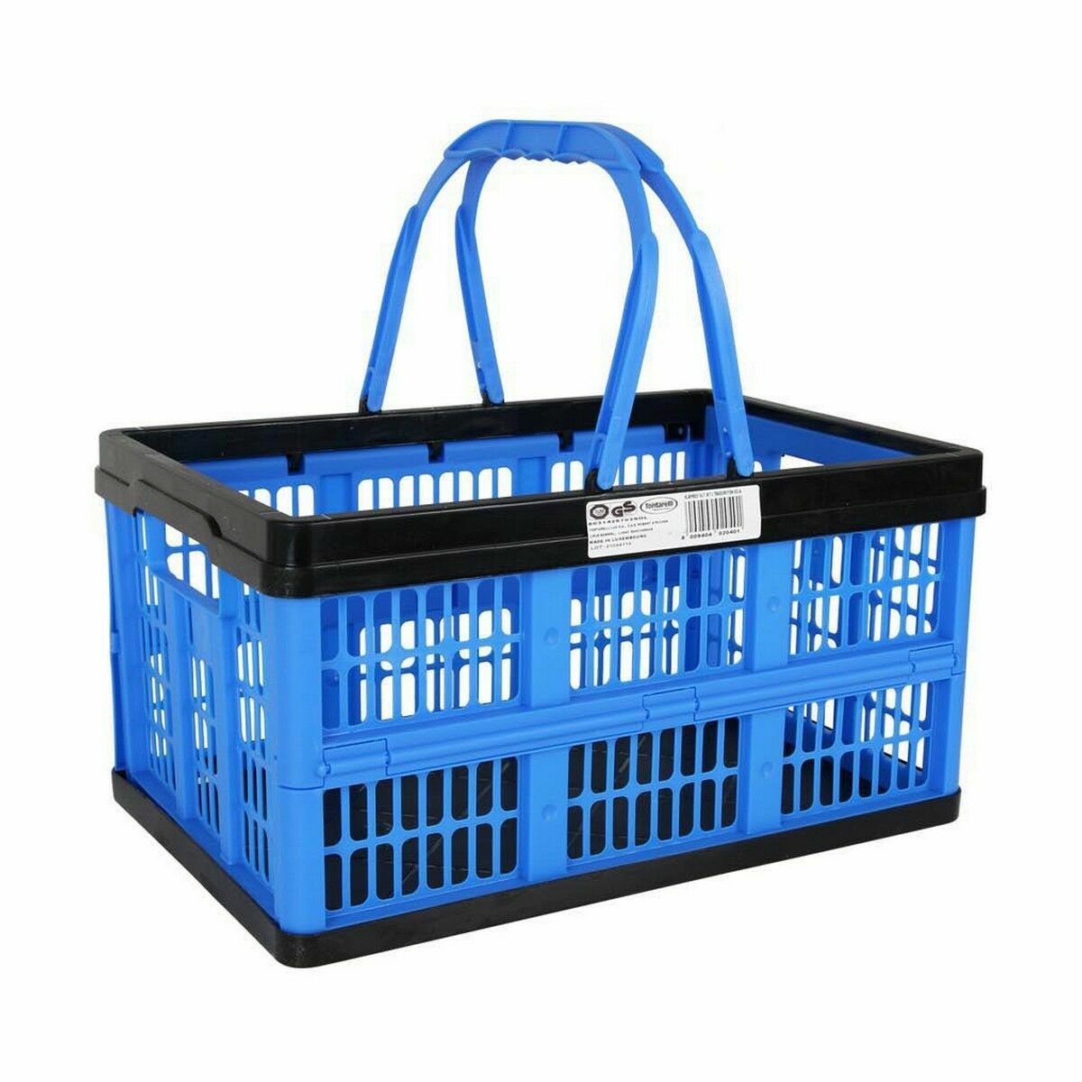 Caja Plegable con Asas Tontarelli Voilà Azul 16 L 39 x 25,5 x 21 cm (10 Unidades) 2 S2232329_1
