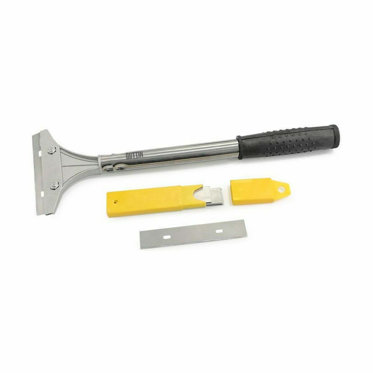 Rasqueta Quttin Cocina Acero Inoxidable 32 x 11 x 3 cm (12 Unidades) 2 S2232521_1