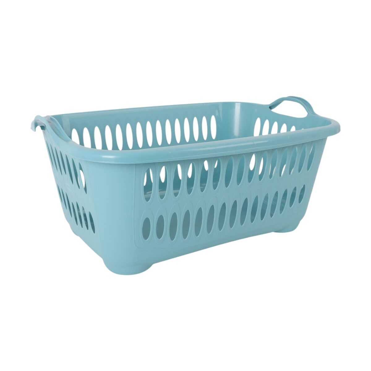 Cesto para la Ropa Tontarelli Cover line Azul Plástico 62,5 x 44,5 x 27,5 cm (12 Unidades) 2 S2235231_1