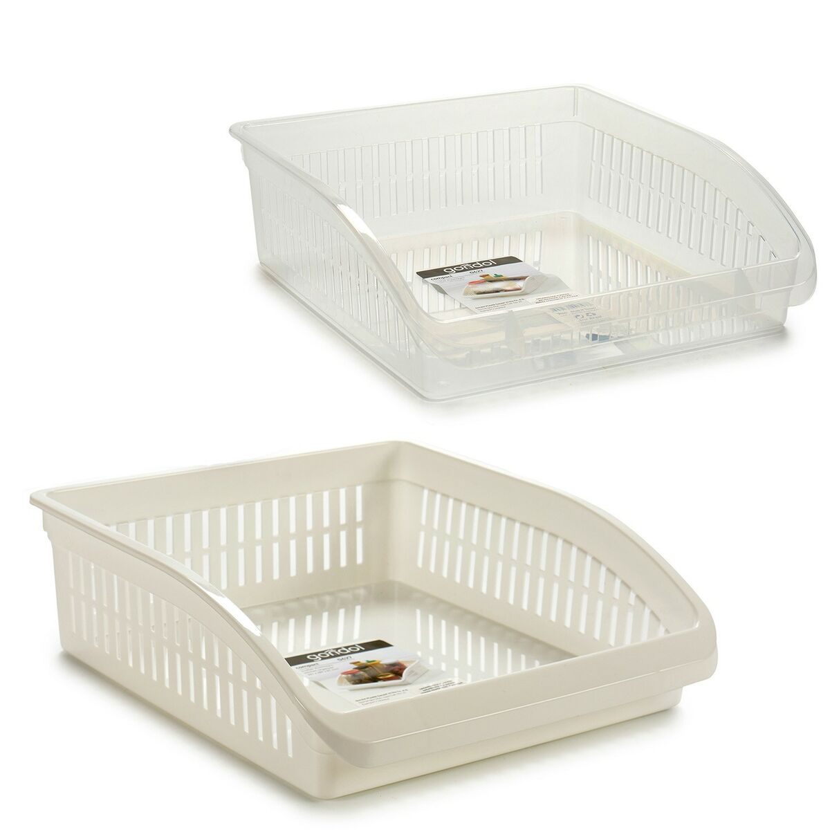 Organizador Multiusos Blanco Transparente Polipropileno 26 x 8,5 x 29 cm (24 Unidades) 4 S3613833_3