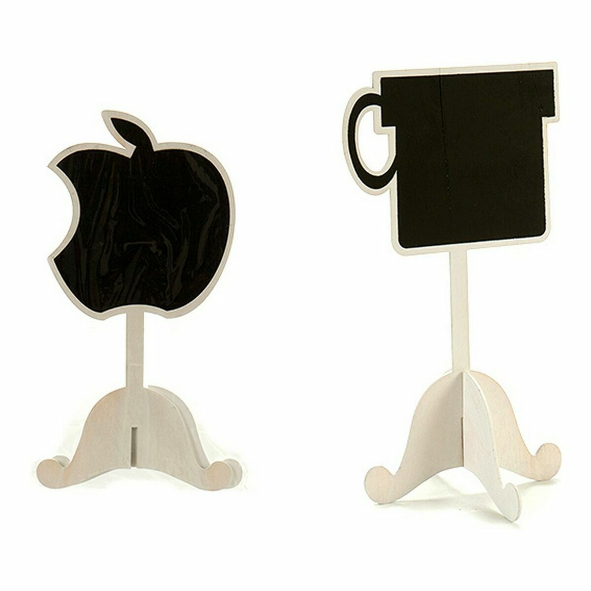 Pizarra Pincello Marrón Negro 13,5 x 25 x 15 cm (12 Unidades) 2 S3614608_1