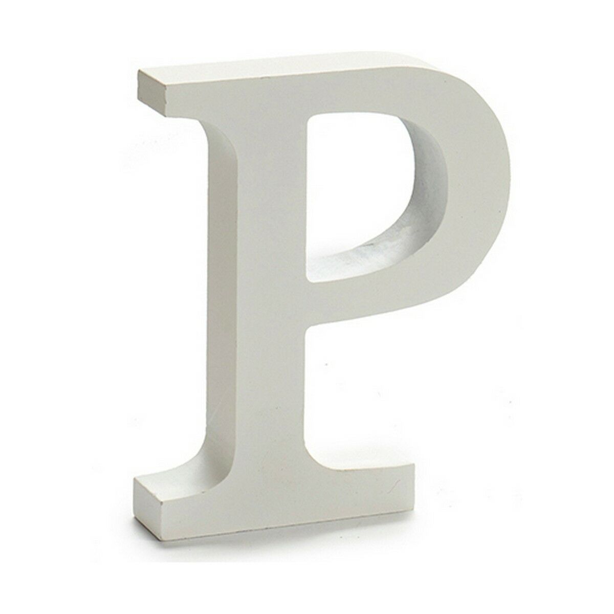 Letra Pincello P Blanco 2 x 16 x 14,5 cm (24 Unidades) 2 S3616295_1