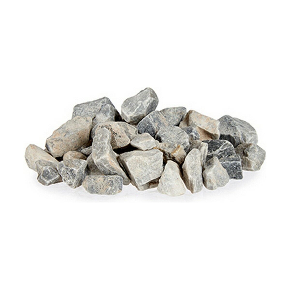 Piedras Decorativas Ibergarden Gris claro 3 Kg (4 Unidades) 3 S3616763_2
