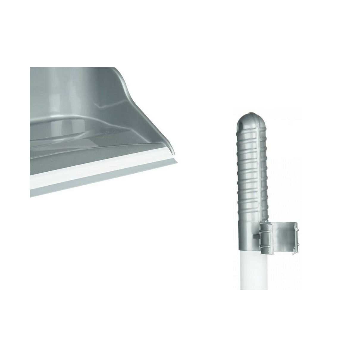 Set de Limpieza Escoba y Recogedor Plateado Plástico (12 Unidades) 3 S3622619_2