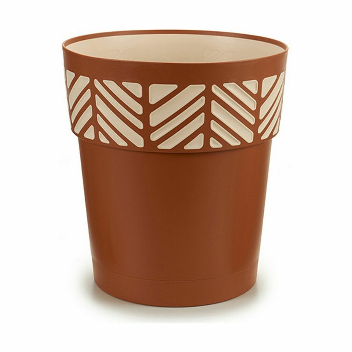 Maceta Autorriego Stefanplast Orfeo Terracota Plástico 29 x 29 x 29 cm (6 Unidades) 2 S3624021_1