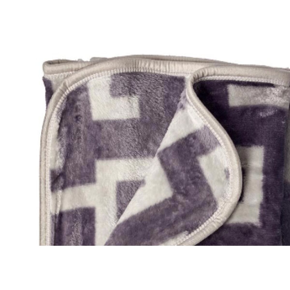 Manta Gift Decor Gris 220 x 240 x 0,5 cm (4 Unidades) 3 S3625674_2