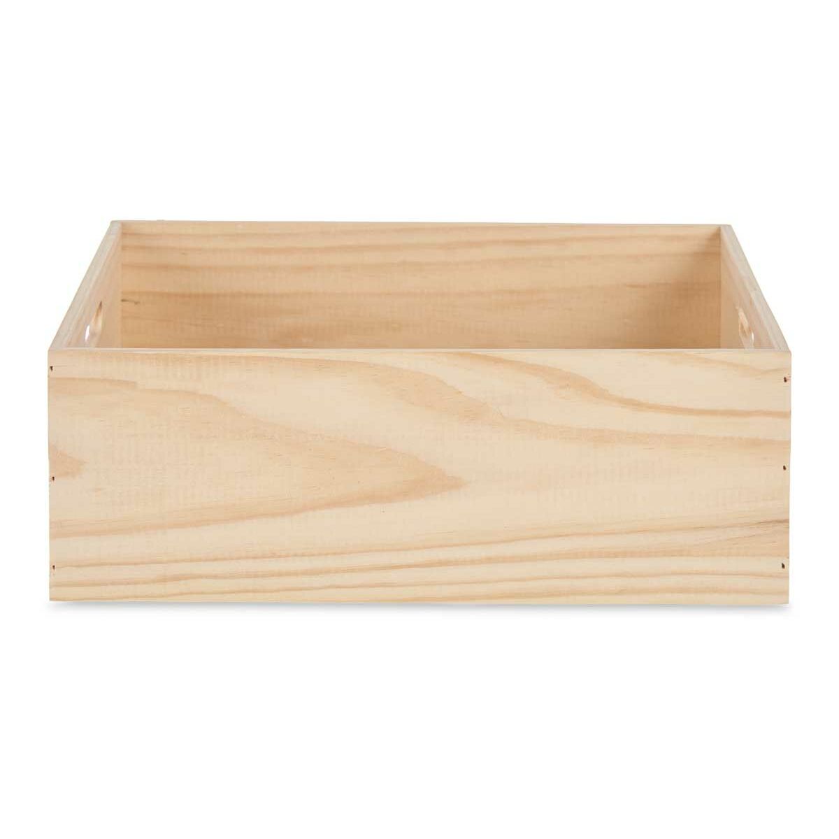 Caja Decorativa Gift Decor Natural Pino Madera de pino (4 Unidades) 3 S3626634_2