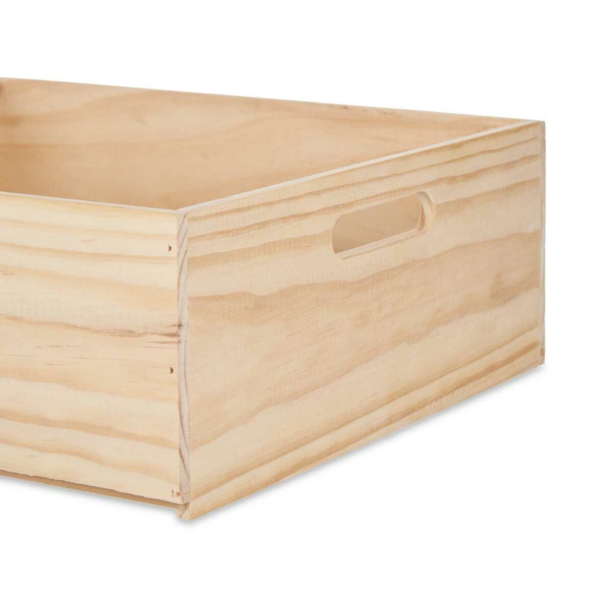 Caja Decorativa Gift Decor Natural Pino Madera de pino (4 Unidades) 4 S3626634_3