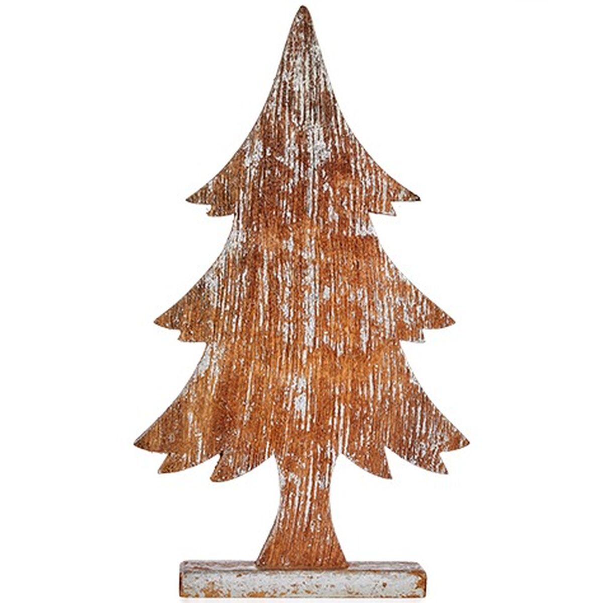Figura Decorativa Krist+ Plateado Plata Árbol de Navidad 5 x 49,5 x 26 cm (6 Unidades) 2 S3627226_1