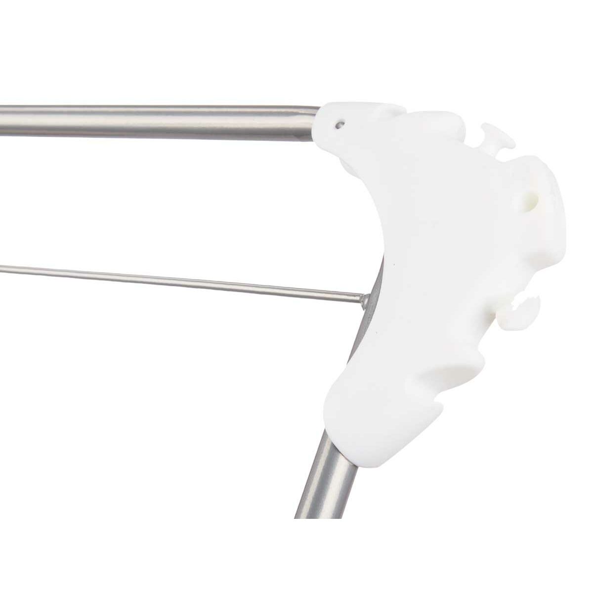 Tendedero Plegable Kipit Blanco Plateado Polipropileno Hierro 47 x 41 x 136 cm 49 x 6,5 x 47 cm Vertical (5 Unidades) 4 S3628921_3