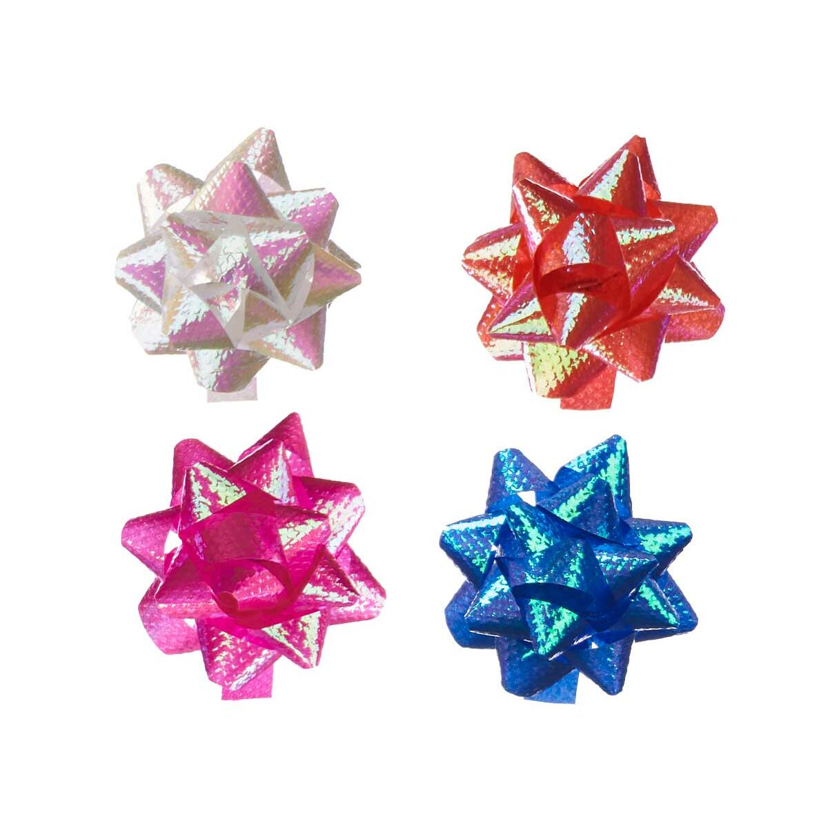 Lazos Pincello PVC 2,3 cm 12 x 12 x 4 cm Brillo Pastel (12 Unidades) 2 S3629238_1