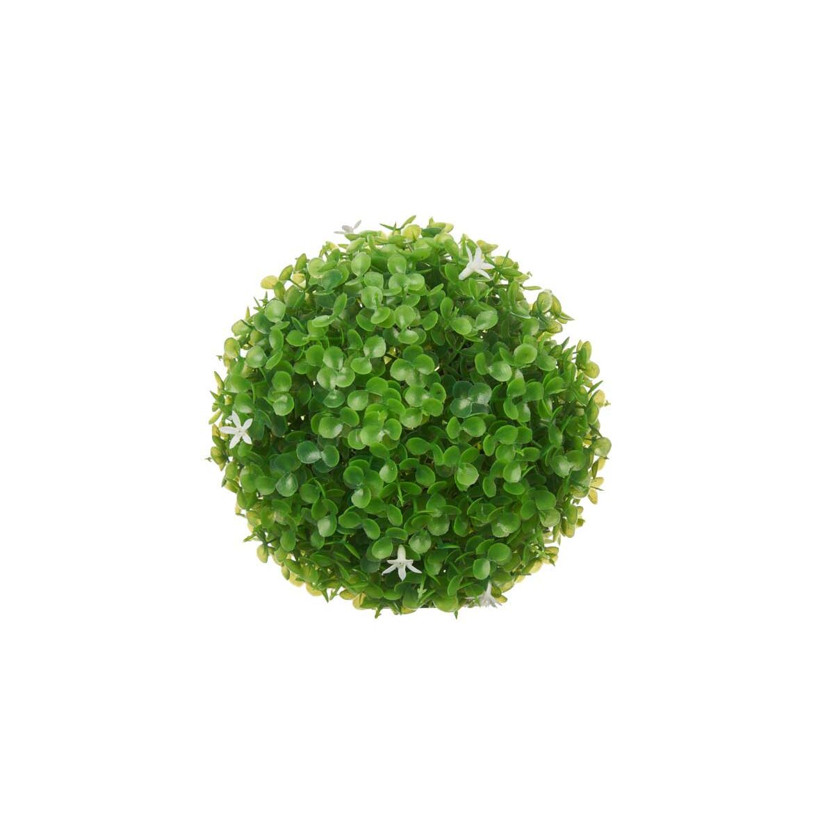 Planta Decorativa Ibergarden Plástico Flores Hojas Bola 17 x 17 x 17 cm (12 Unidades) 2 S3629244_1