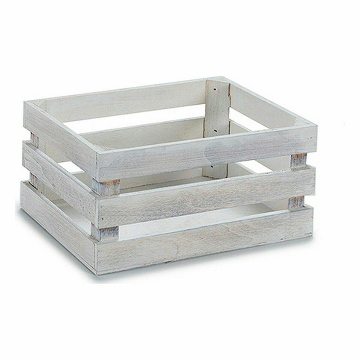 Caja Decorativa Gift Decor Blanco Álamo Madera de álamo (48 Unidades) 2 S3629246_1