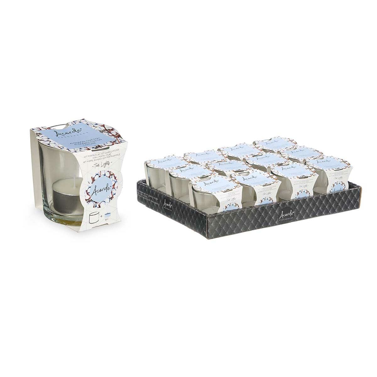 Vela Perfumada Acorde Algodón Vaso (12 Unidades) 3 S3632115_2