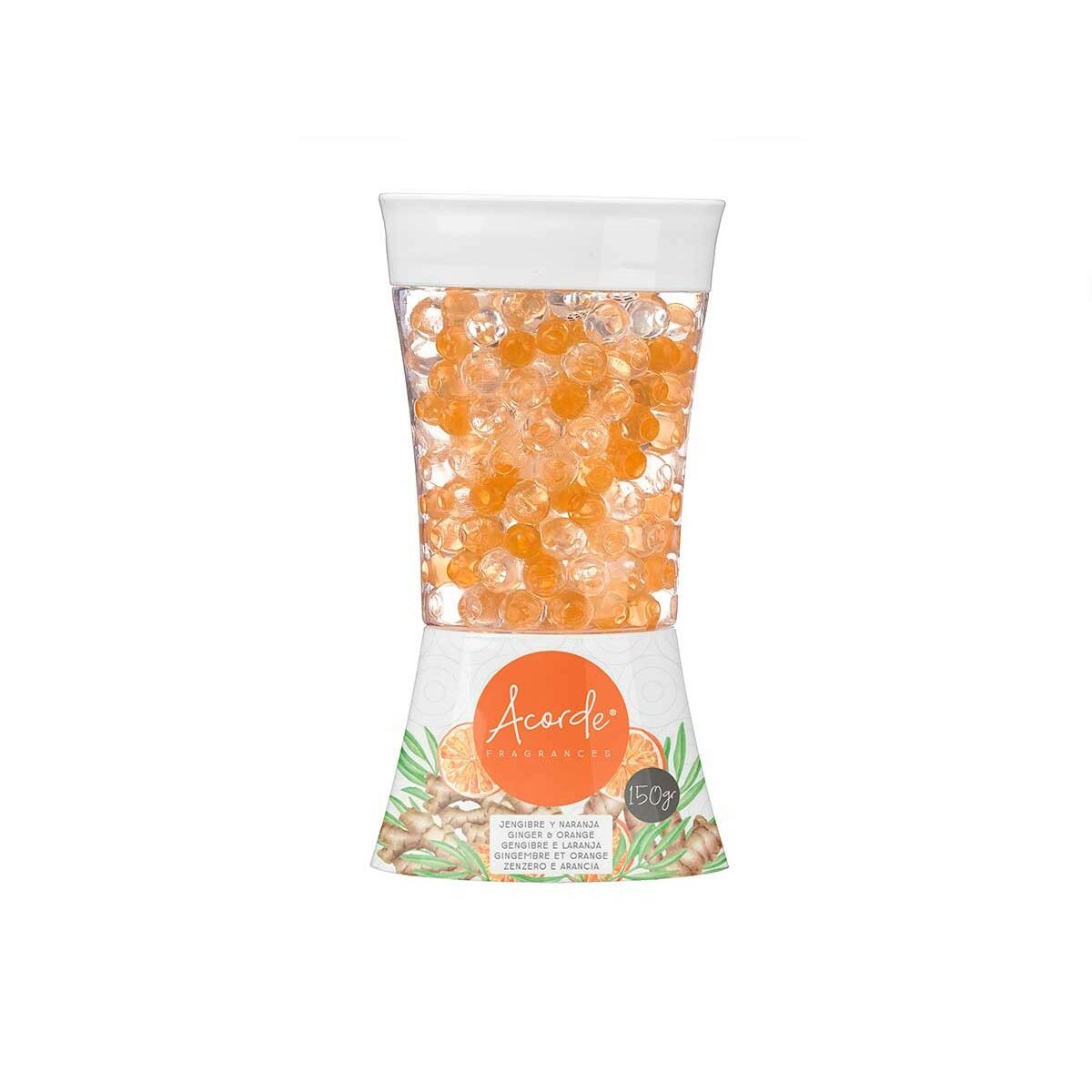 Ambientador Acorde Naranja Jengibre 150 g Gel (12 Unidades) 2 S3632576_1