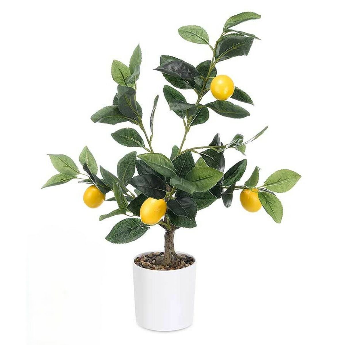 Planta Decorativa Ibergarden Espuma Polietileno Melamina Limonero 40 x 58 x 38 cm (6 Unidades) 2 S3633948_1