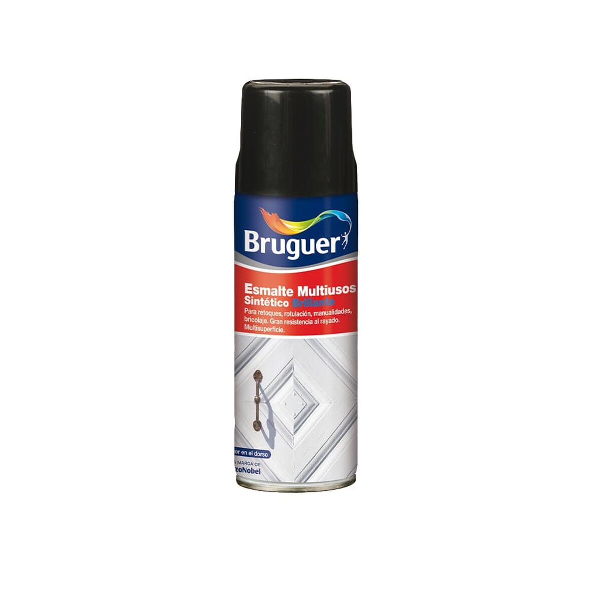 Esmalte sintético Bruguer 5197989 Spray Multiusos Negro 400 ml 1 S7903643_0