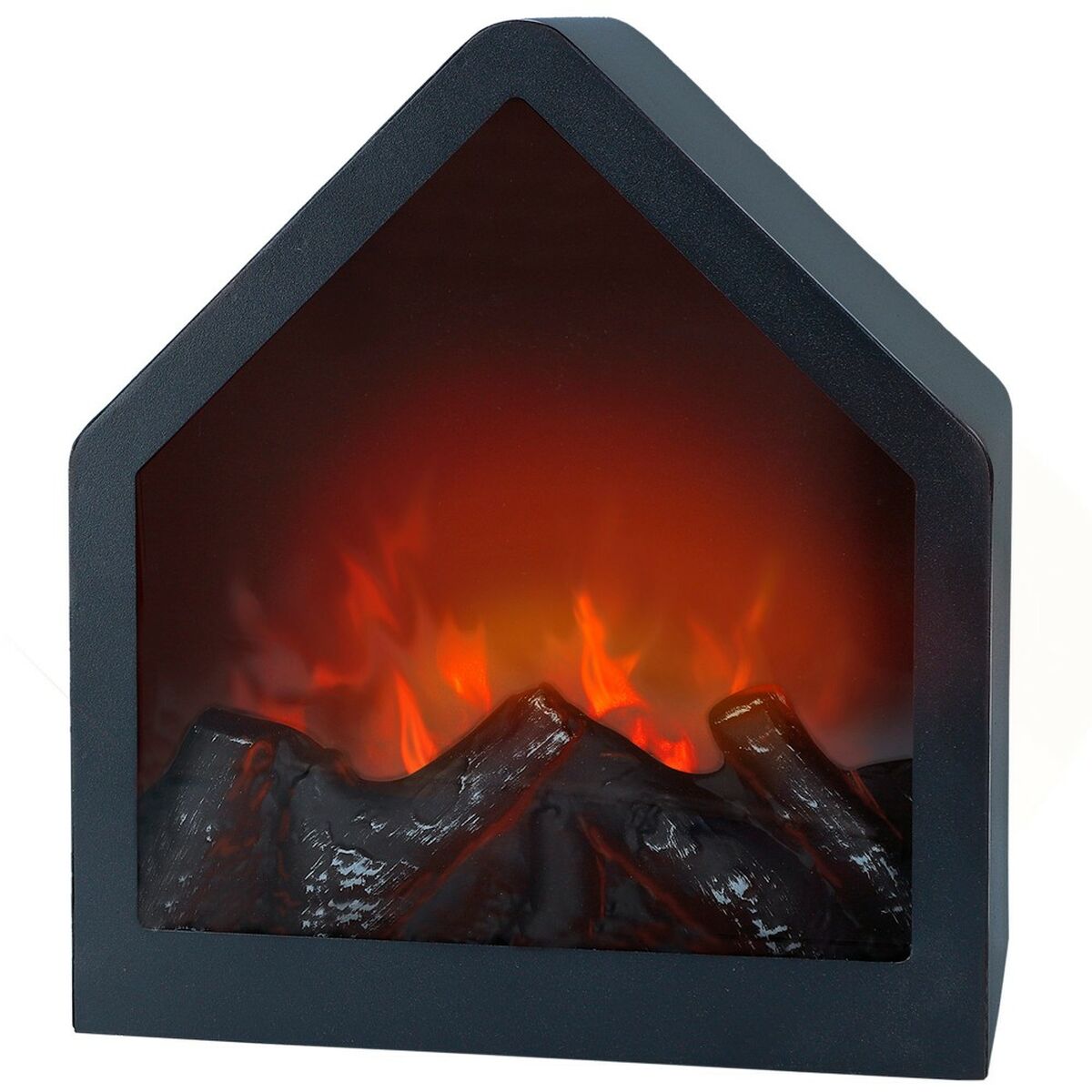 Chimenea Eléctrica Decorativa de Pared Ambients 20 x 23 x 14 cm (2 Unidades) 2 S8901398_1