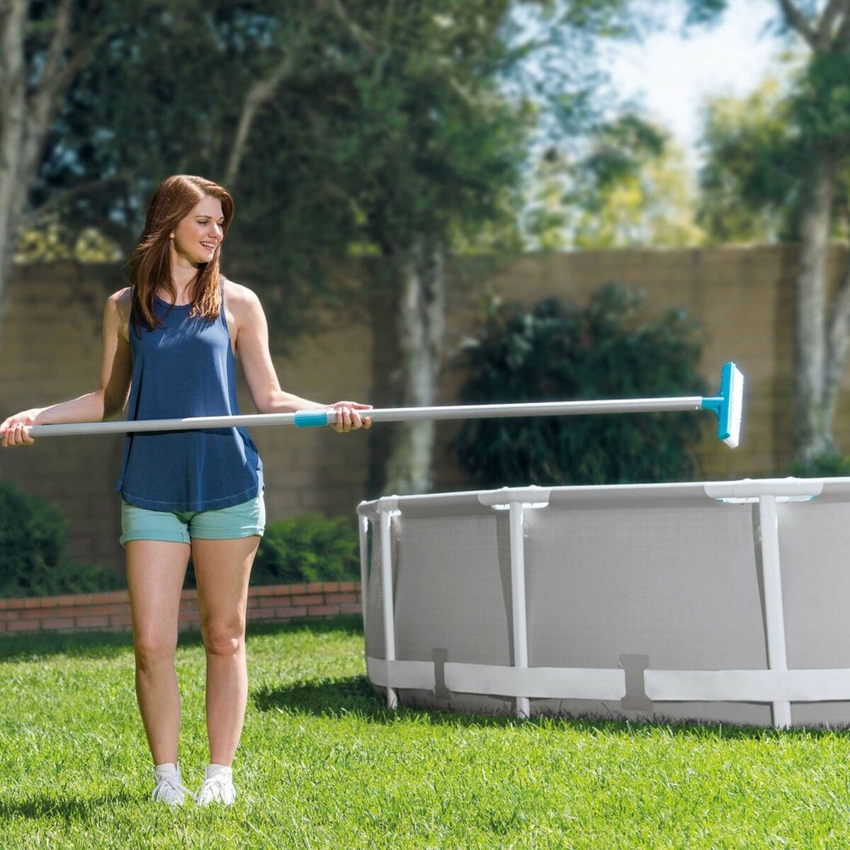 Cepillo Curvado para Piscina Intex Pared 25,4 x 14 x 17 cm 3 S8901697_2