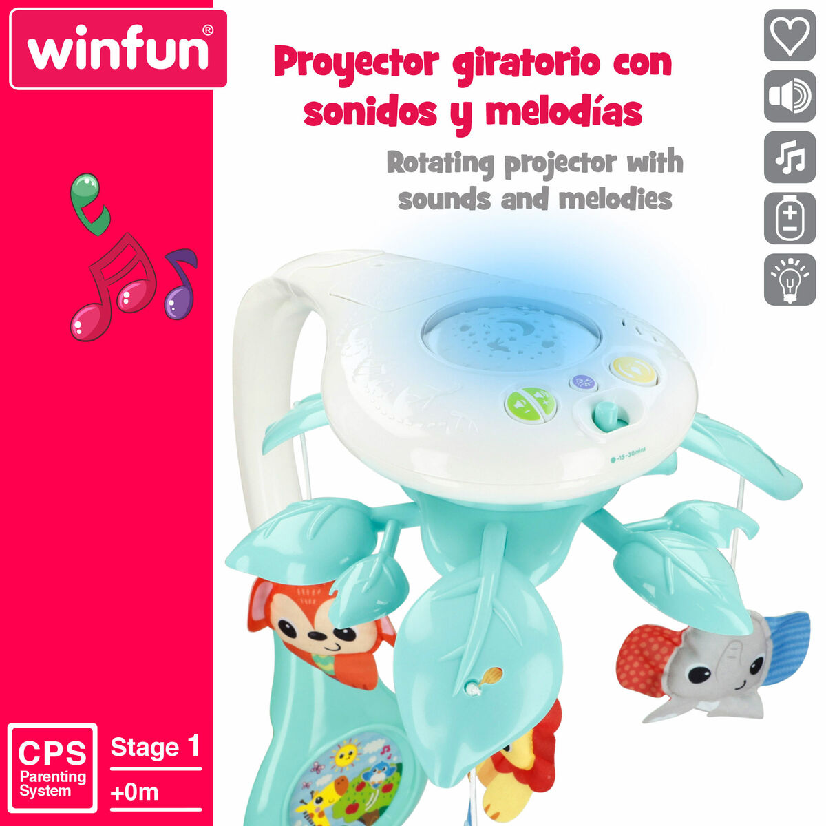 Decoración luminosa Winfun Plástico 31 x 55 x 40 cm (2 Unidades) 3 S8905581_2