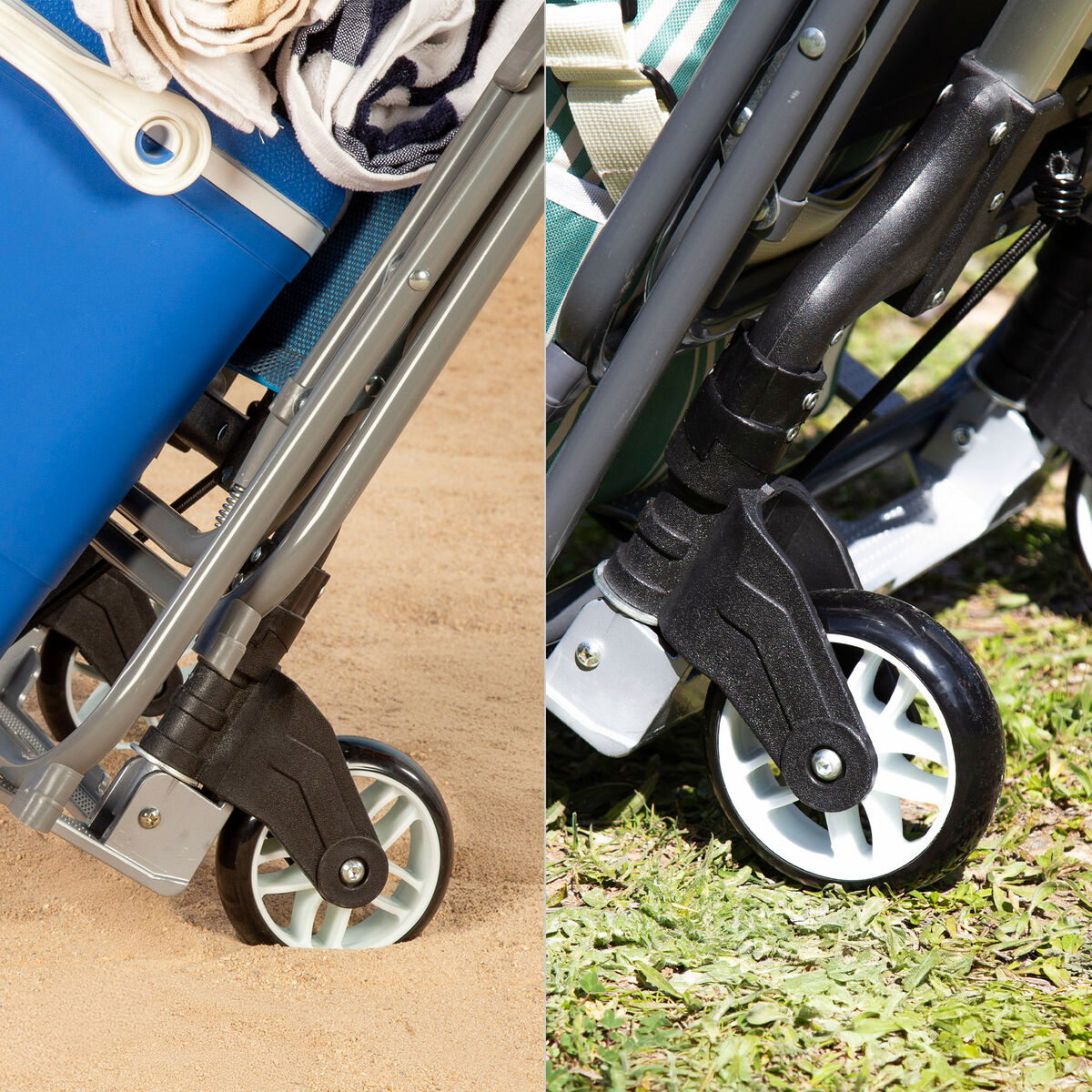 Carro Multiusos Aktive 40 x 100 x 40 cm (2 Unidades) 6 S8906384_5