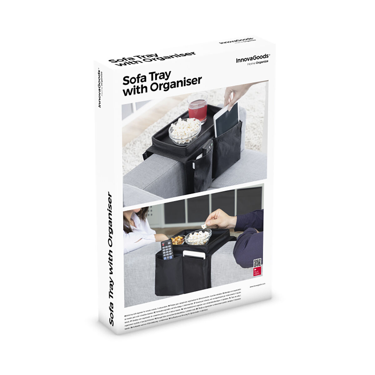 Bandeja para Sofá con Organizador de Mandos InnovaGoods 7 V0101223_6