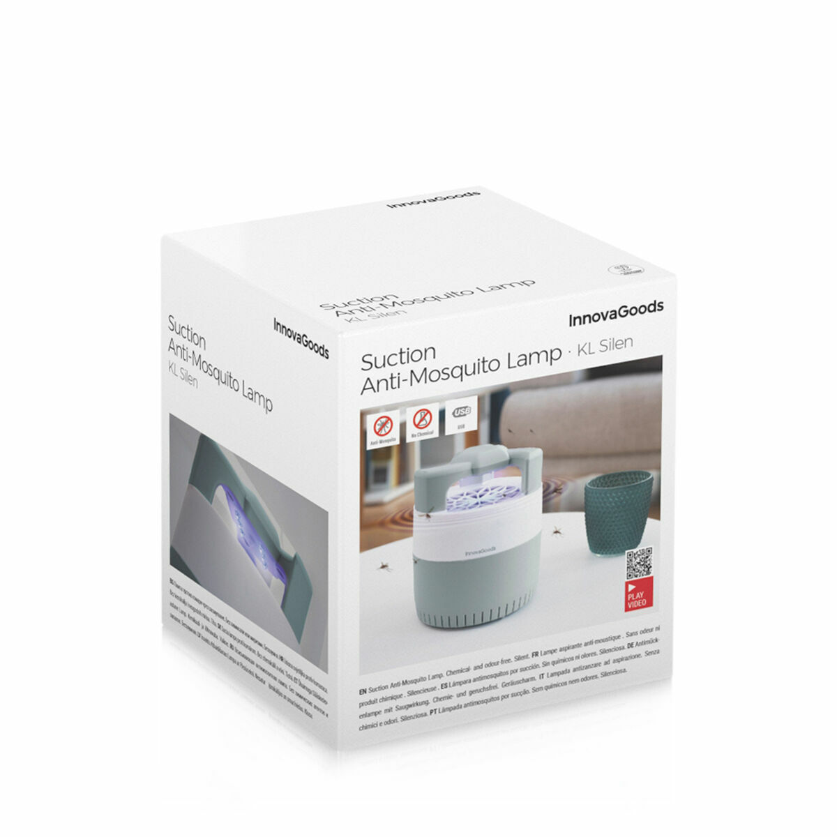 Lámpara Antimosquitos por Succión KL Silen InnovaGoods 11 V0103865_10