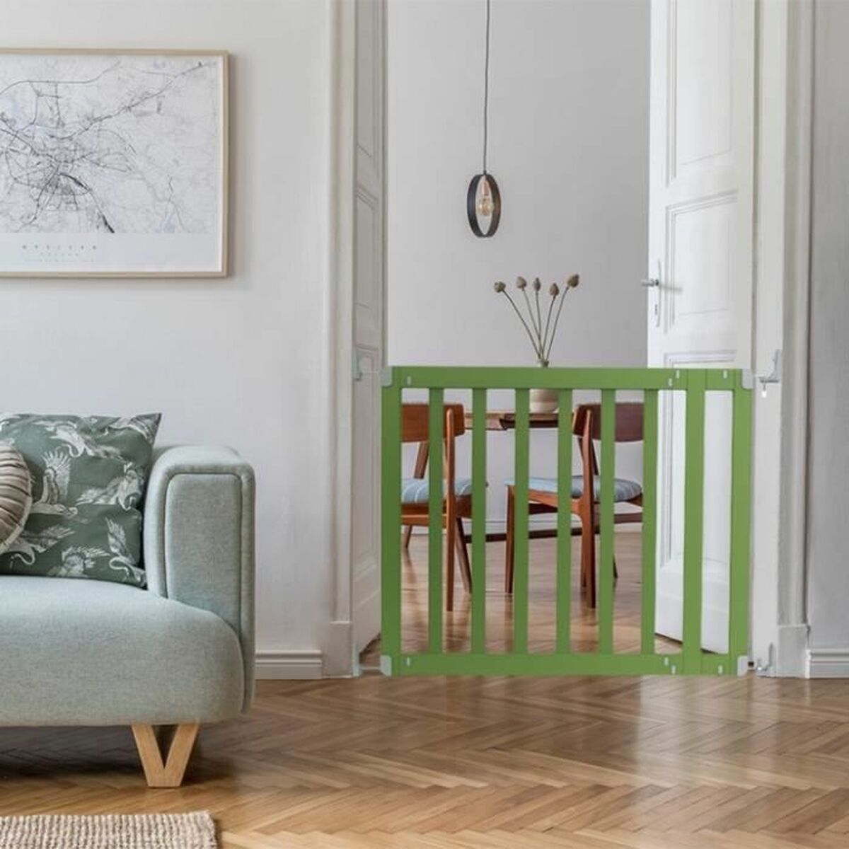 Barrera de seguridad Ingenuity Marrón 76-91 cm 4 S71022469_3