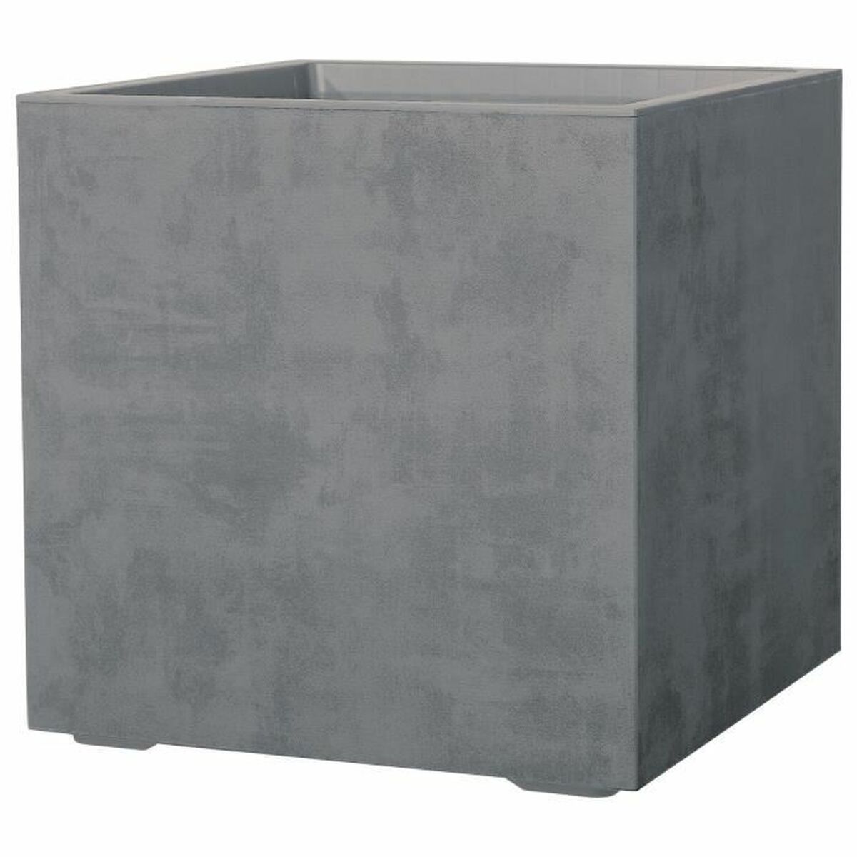 Maceta Deroma Gris 49 x 49 x 49,5 cm Plástico Cuadrada Cubo Ø 49 x 45 cm 1 S71015331_0