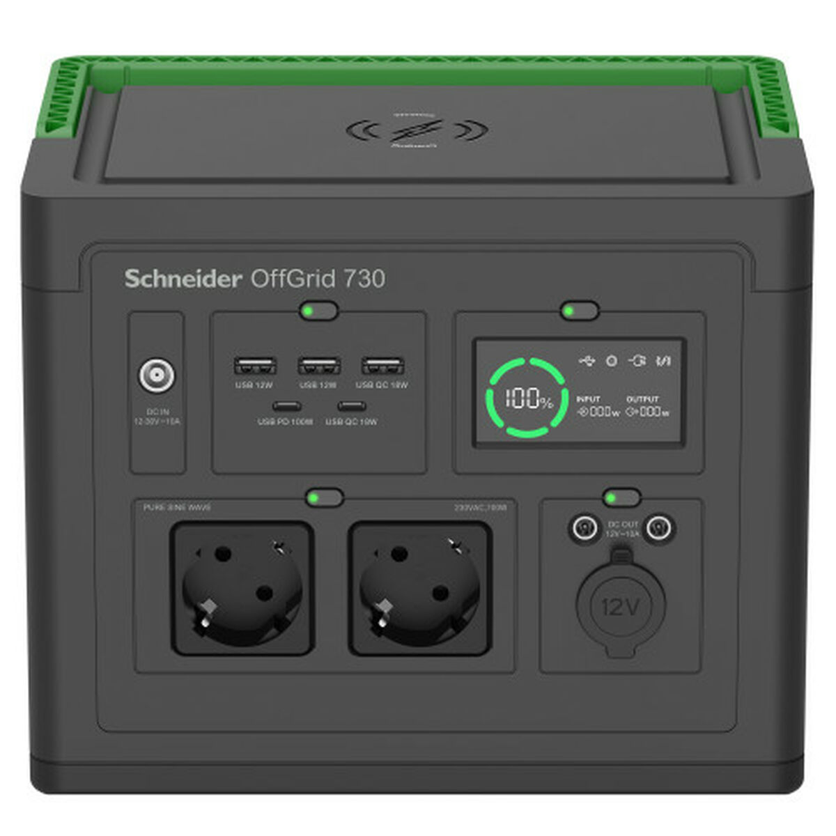 SAI Interactivo APC PPS730-GR Negro Verde 700 W 15 M0328298_14