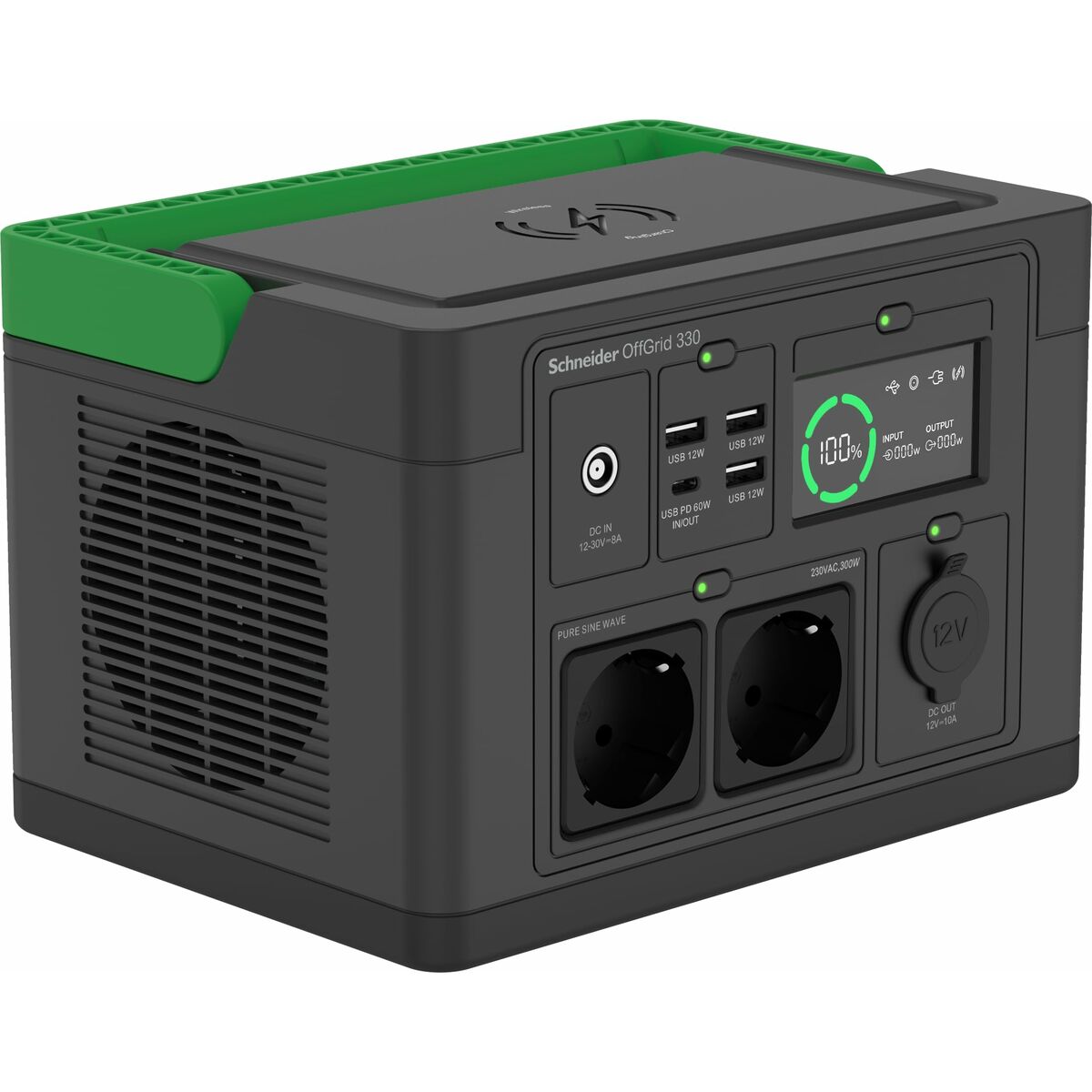 SAI Interactivo APC PPS730-GR Negro Verde 700 W 5 M0328298_4