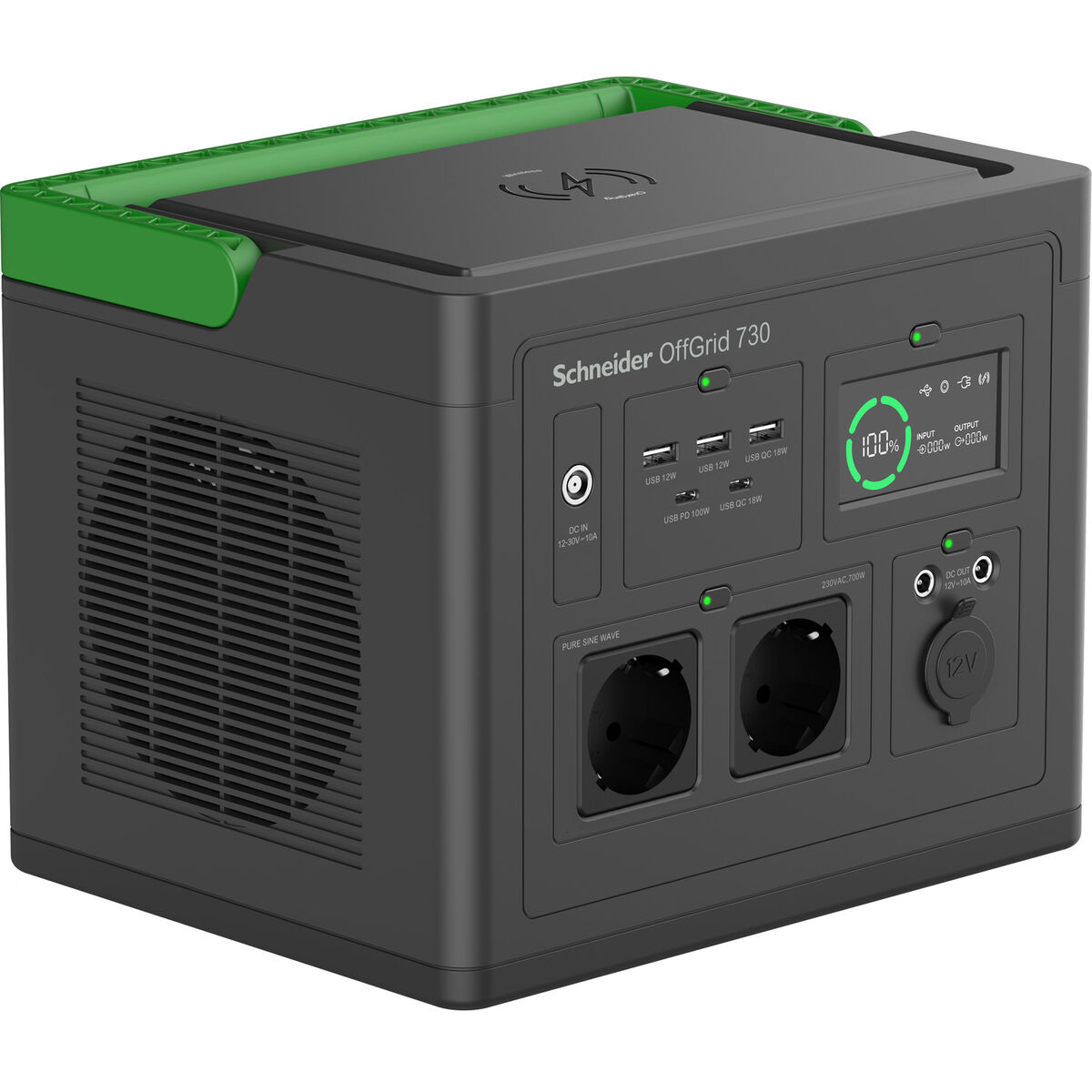 SAI Interactivo APC PPS730-GR Negro Verde 700 W 12 M0328298_11
