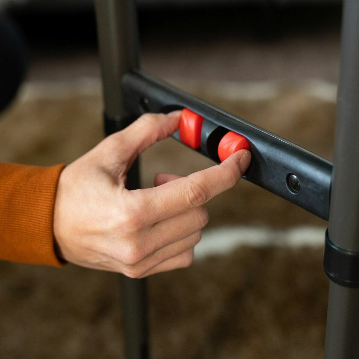 Mesa Plegable Lifetime Lifetime 122 x 86 x 61 cm Crema Acero Plástico 4 S2433788_3