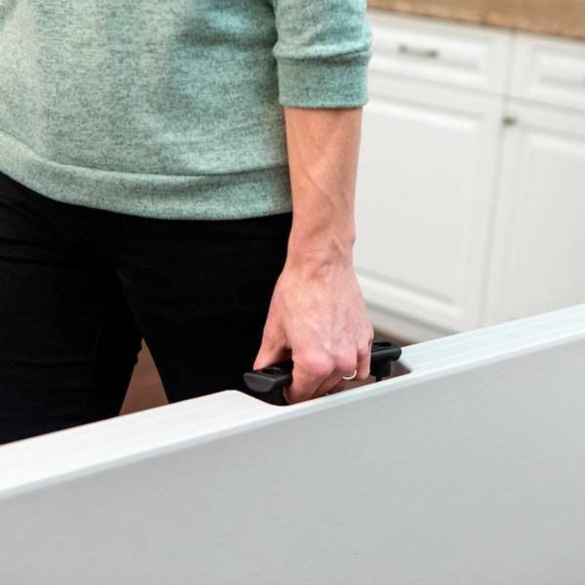 Mesa Plegable Lifetime Lifetime 122 x 86 x 61 cm Crema Acero Plástico 7 S2433788_6