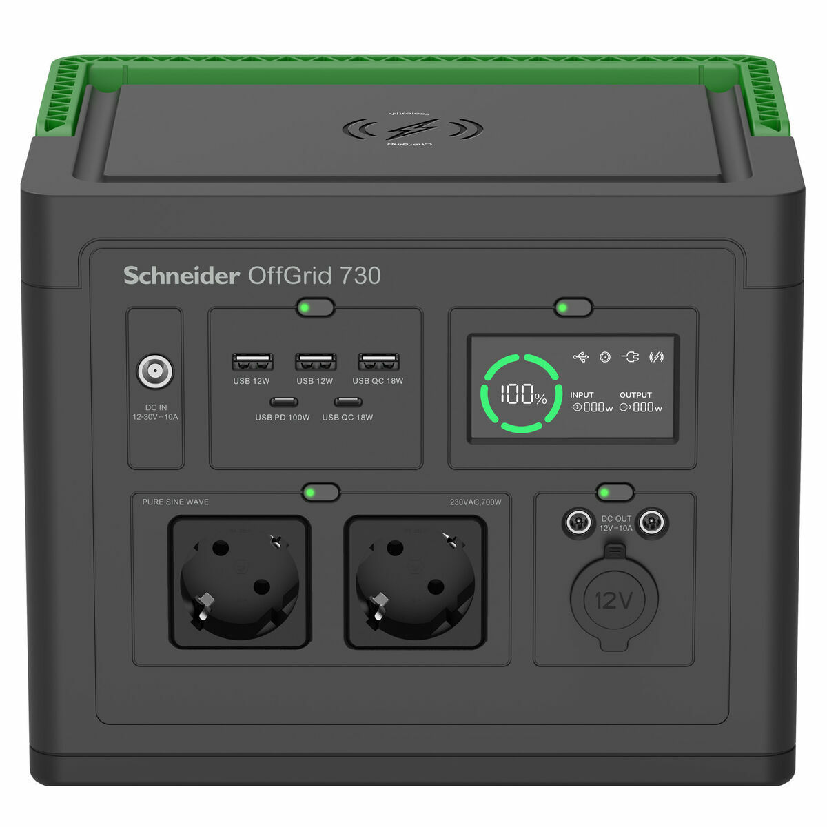 SAI Interactivo APC PPS730-GR Negro Verde 700 W 1 M0328298_0