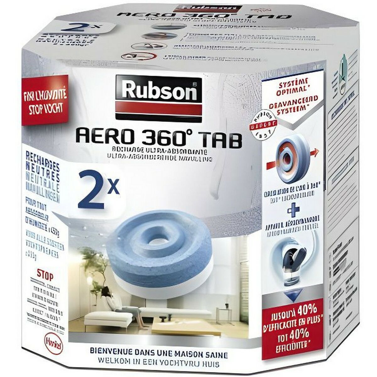Recambio Rubson Aero 360 Deshumidificador 2 Unidades 1 S7135808_0